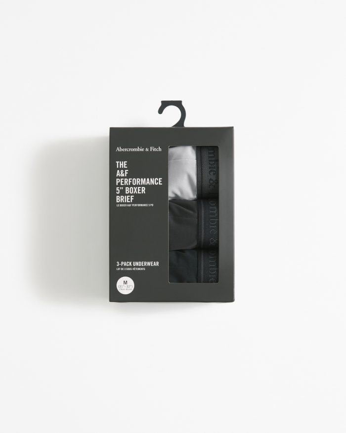 5" 3-Pack A&F Performance Boxer Briefs - Image 2