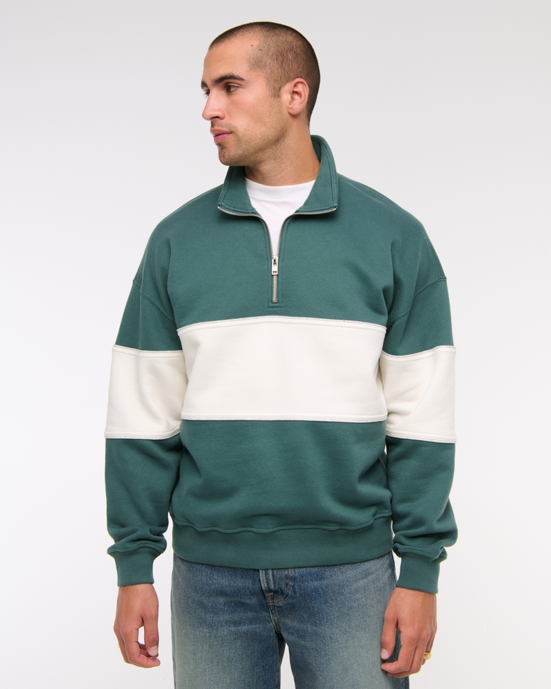 Essential Half-Zip Sweatshirt - Image 8