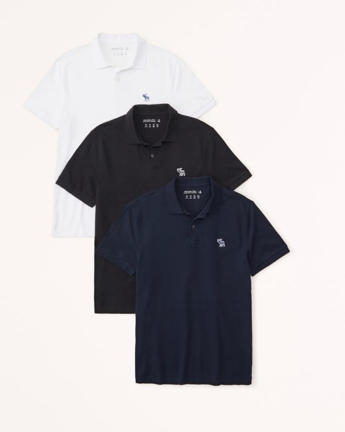 3-Pack Elevated Icon Don't Sweat It Polos - Image 3