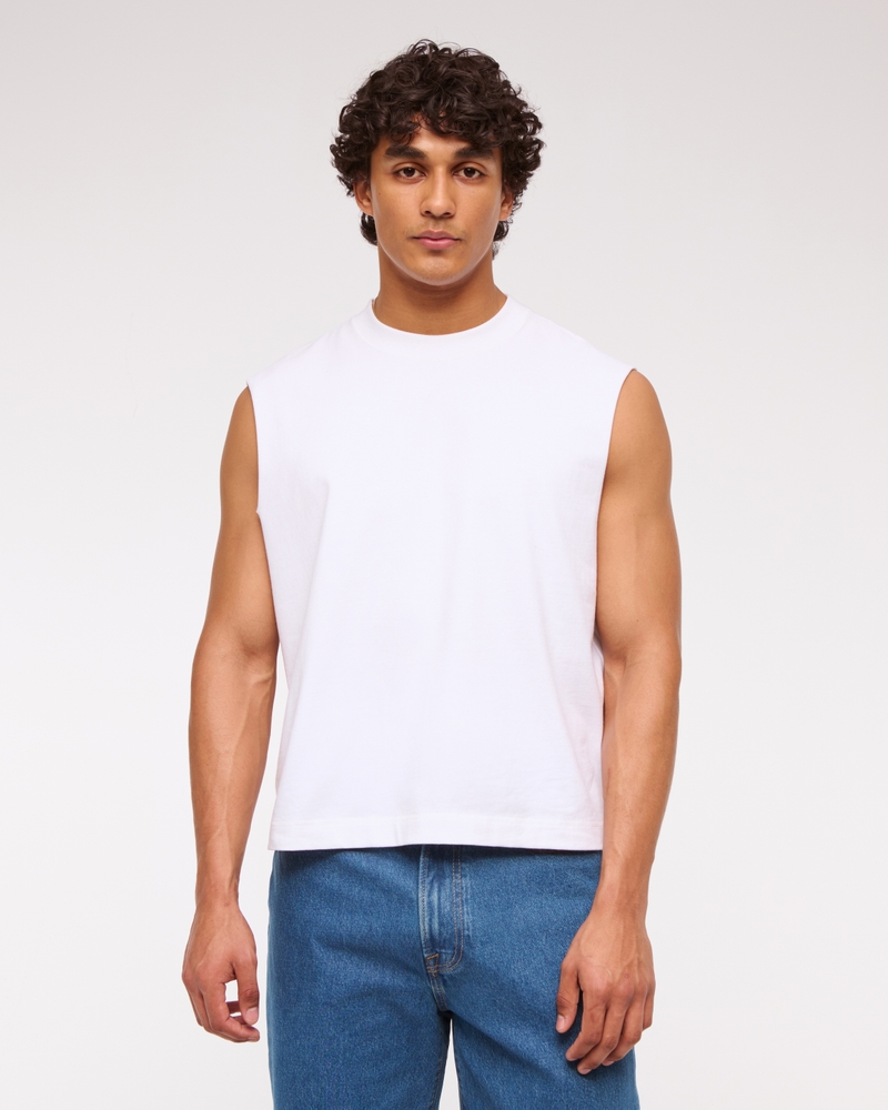 Premium Heavyweight Cropped Tank - Image 8