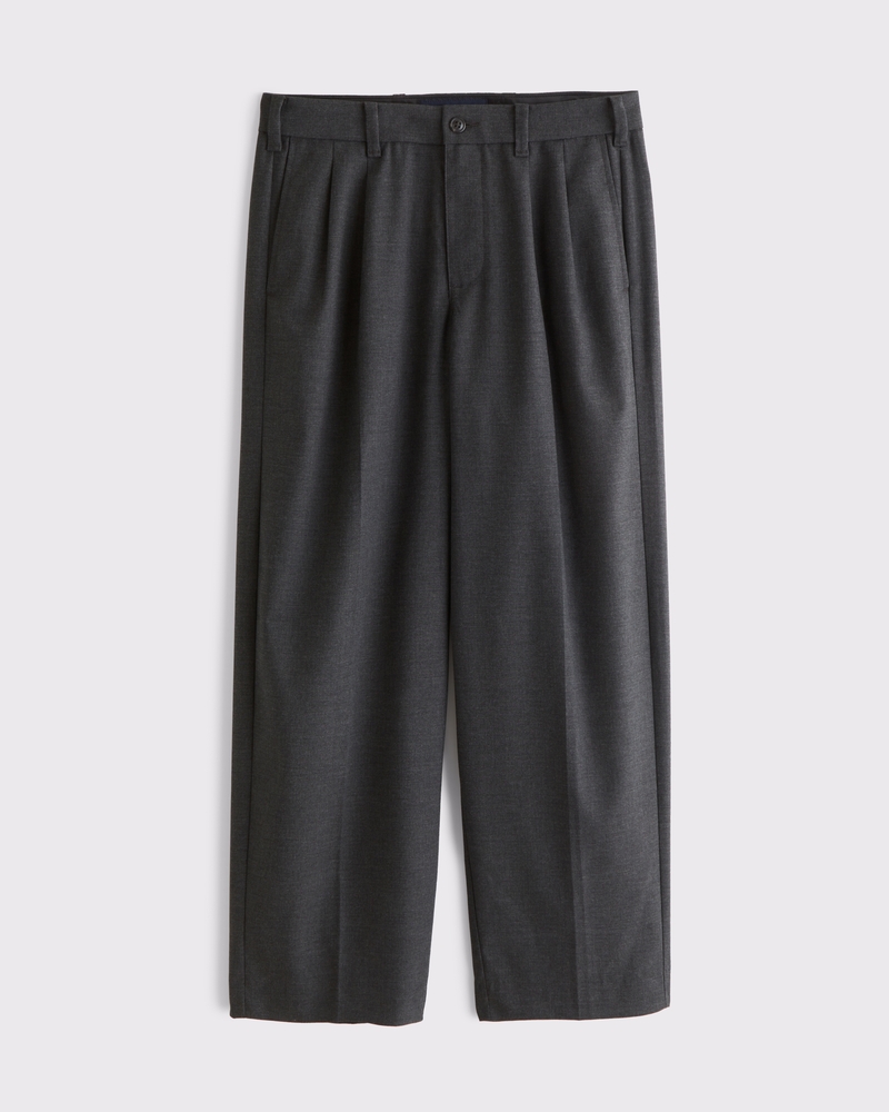 Pleated Baggy Trouser