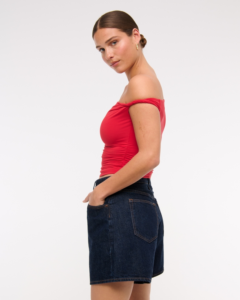 Curve Love High Rise Loose Short - Image 10