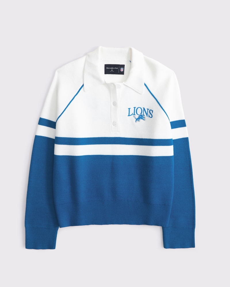 Detroit Lions LuxeLoft Sweater Polo
