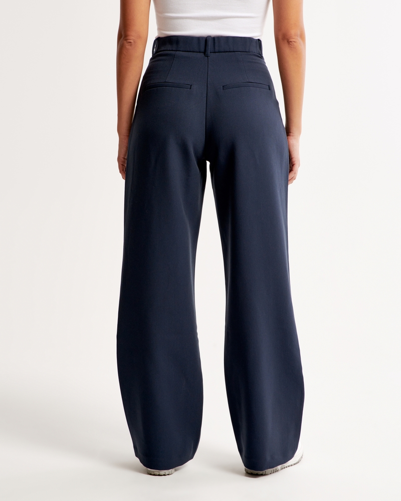 Curve Love A&F Sloane Tailored Wide Leg Pant - Image 5