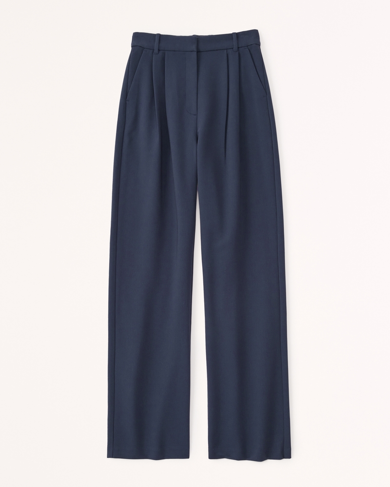 Curve Love A&F Sloane Tailored Wide Leg Pant - Image 6