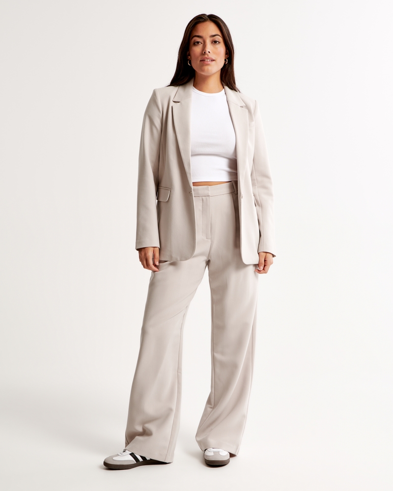 Curve Love A&F Sloane Tailored Wide Leg Pant - Image 26