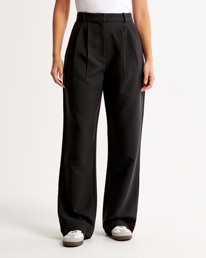 Curve Love A&F Sloane Tailored Wide Leg Pant - Image 34