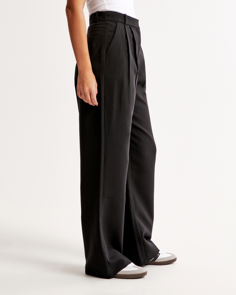 Curve Love A&F Sloane Tailored Wide Leg Pant - Image 36