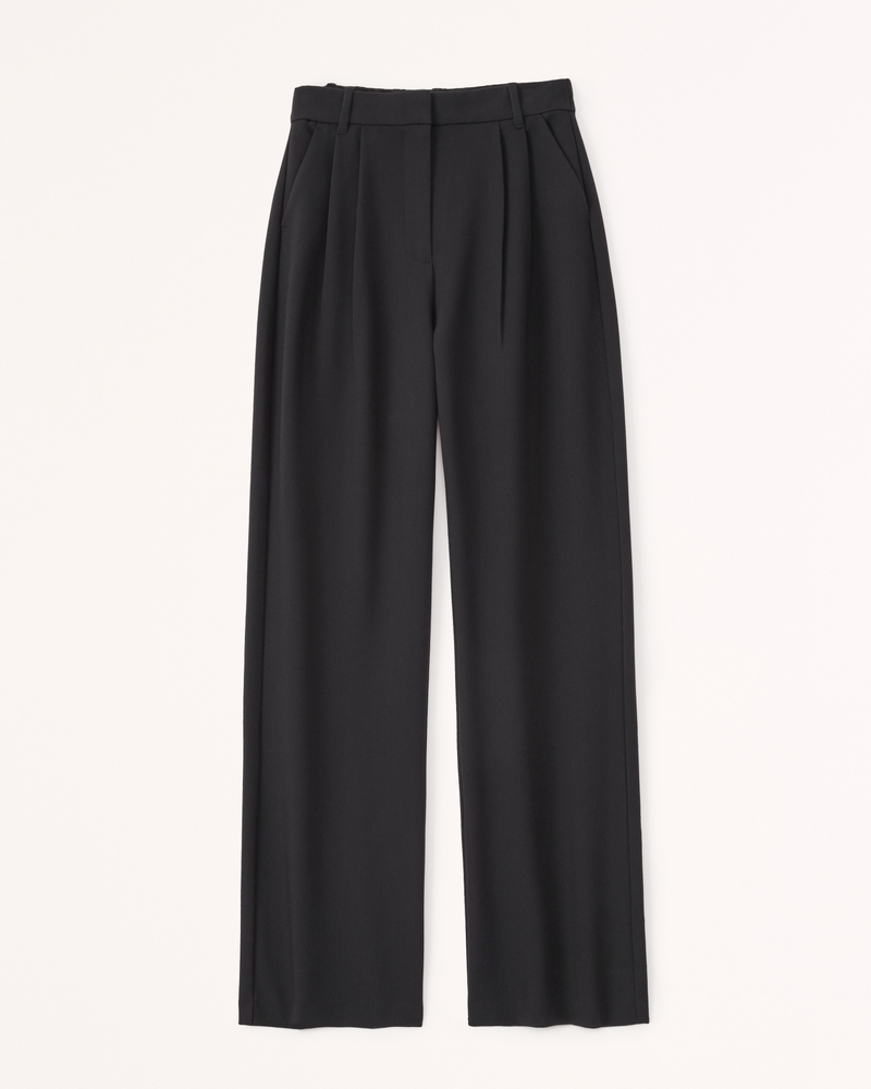 Curve Love A&F Sloane Tailored Wide Leg Pant - Image 38