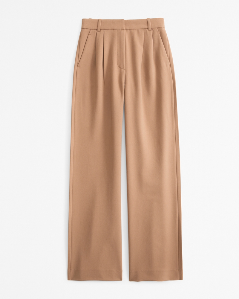 Curve Love A&F Sloane Tailored Wide Leg Pant - Image 50