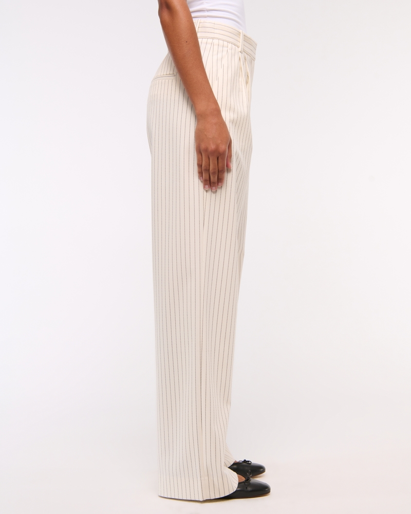 Curve Love A&F Sloane Tailored Wide Leg Pant - Image 15