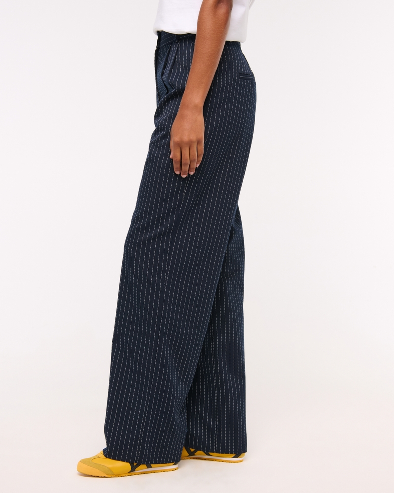 Curve Love A&F Sloane Tailored Wide Leg Pant - Image 21