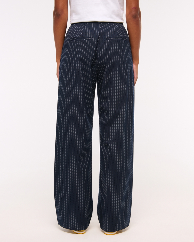 Curve Love A&F Sloane Tailored Wide Leg Pant - Image 22