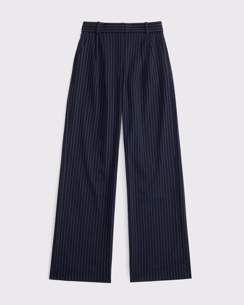 Curve Love A&F Sloane Tailored Wide Leg Pant - Image 24