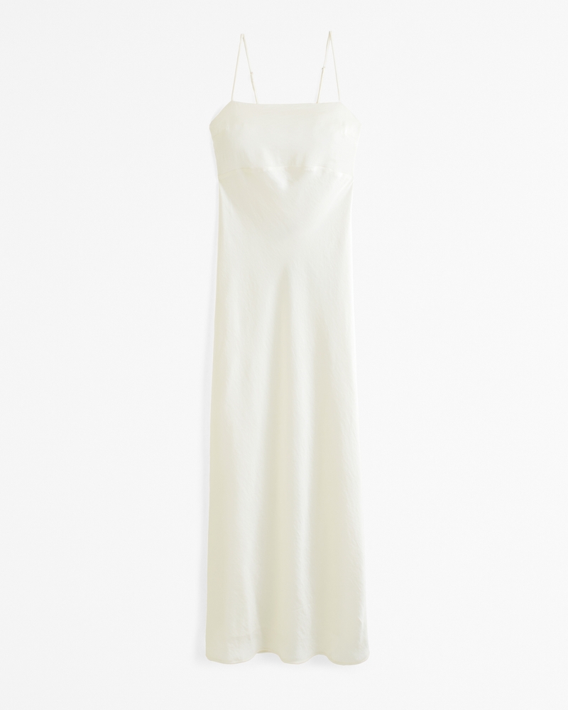 The A&F Julia Slip Cowl Back-Bow Maxi Dress - Image 7