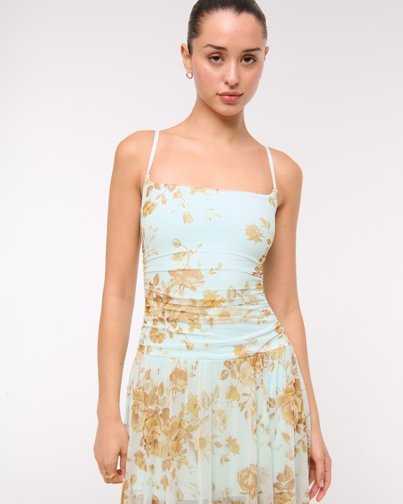 Bra-Free Flowy Sheer Maxi Dress - Image 2