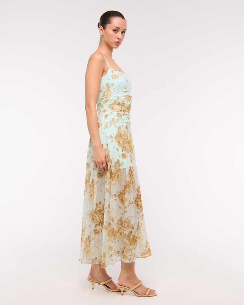 Bra-Free Flowy Sheer Maxi Dress - Image 3