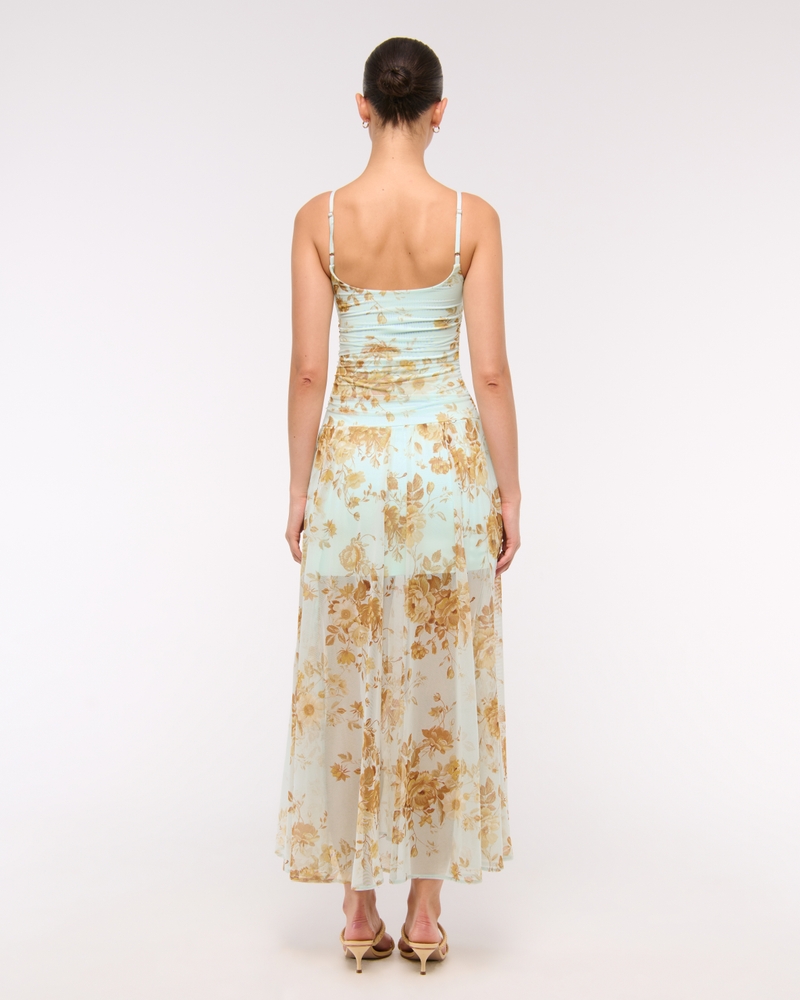 Bra-Free Flowy Sheer Maxi Dress - Image 4