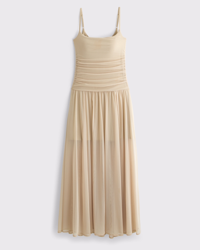 Bra-Free Flowy Sheer Maxi Dress - Image 10