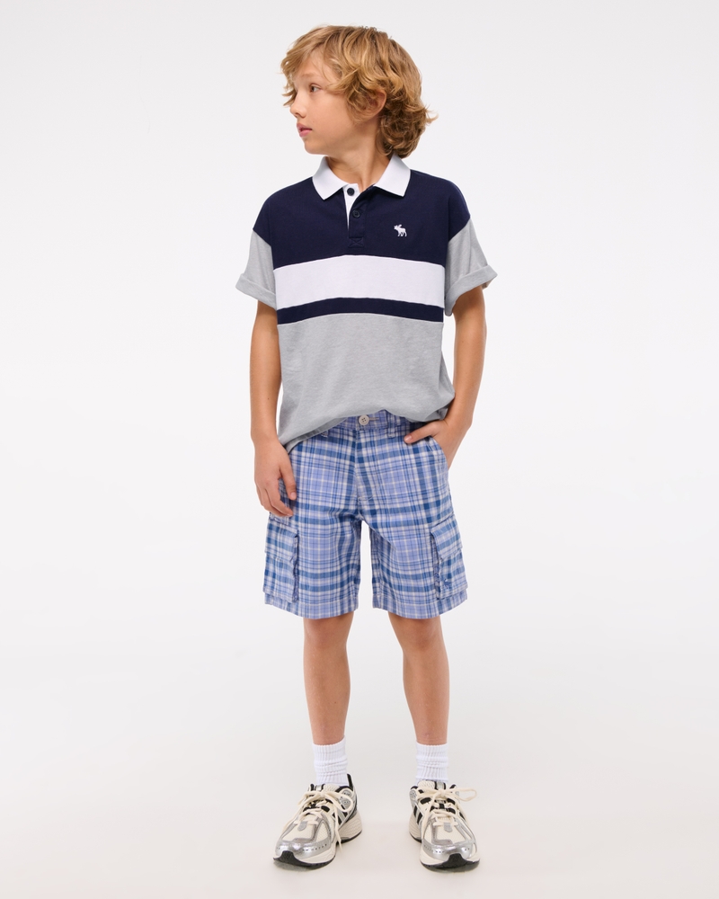 plaid cargo shorts - Image 9