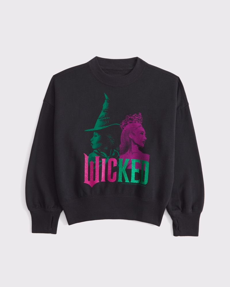 wicked graphic crew sweatshirt